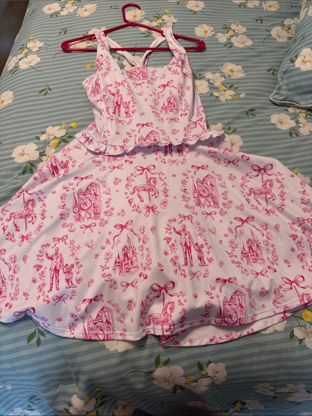 Kingdoms and Co. Disney Parks Toile Print Athletic Dress - Picture 4 of 9